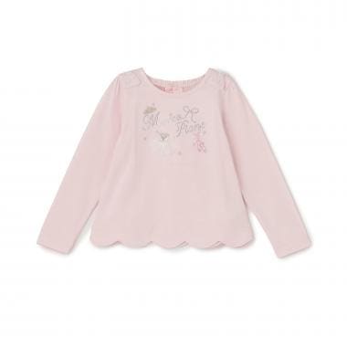 バレリーナロゴ　長袖Tシャツ