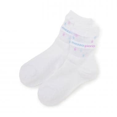 透かしロゴ　ソックス