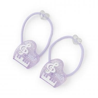 ピアノ　ヘアポニー2個セット