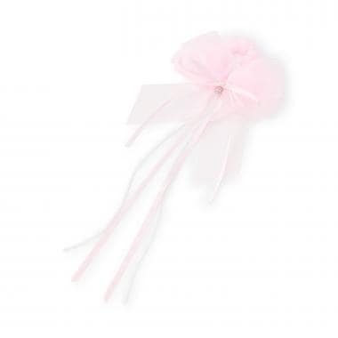 オーガンジーリボンシュシュ