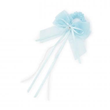 オーガンジーリボンシュシュ