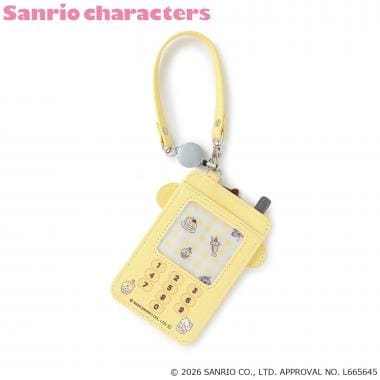 【ポムポムプリン】ガラケー風　パスケース