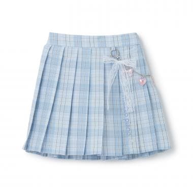 チェーン飾りつき　プリーツスカパン