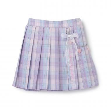 チェーン飾りつき　プリーツスカパン