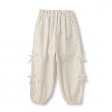 キラキラモチーフ　サイドリボン　シャカパン