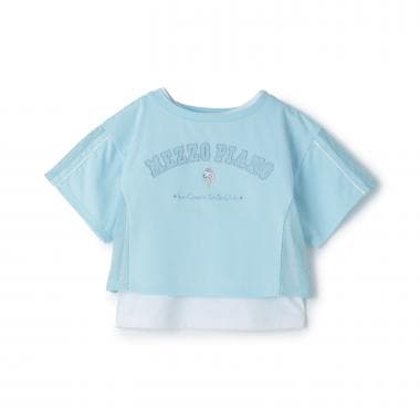 メッシュ切替Tシャツ　＆タンクトップセット