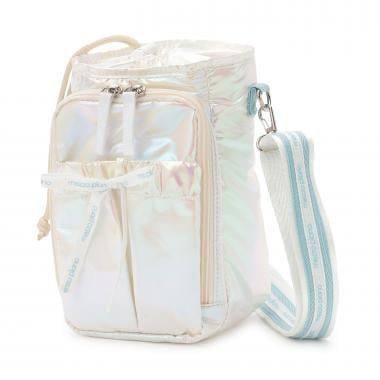 ロゴリボン　ペットボトルホルダー付ショルダーバッグ