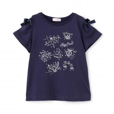 蓄光プリント　星座　半袖Tシャツ
