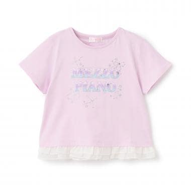 キラキラ星座ロゴ　半袖Tシャツ