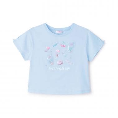 【7月29日販売開始】ちゅるかわシール　半袖Tシャツ