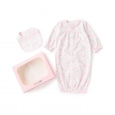 【BOX付】フラワー柄2wayオール＆スタイセット