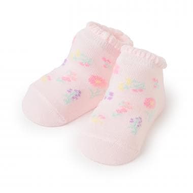 フラワー柄　ソックス