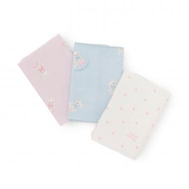 ガーゼハンカチ　3枚セット