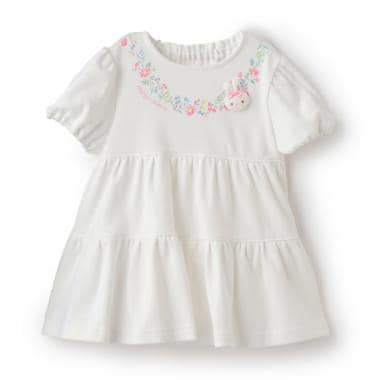 ウサギマスコット付　ティアードチュニック