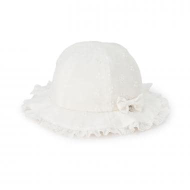 リボンレース　ハット