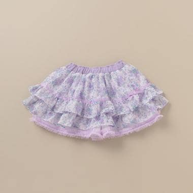 メゾピアノ　花柄　パーカー&スカパン メゾ ピアノ(mezzo piano)のパーカー- 子ども服のナルミヤオンライン