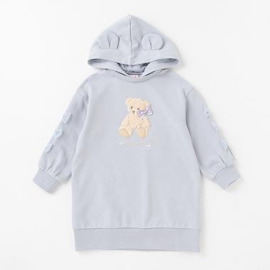 【人気商品再入荷】【直営店で取り扱い無し】ぬいぐるみパーカワンピース
