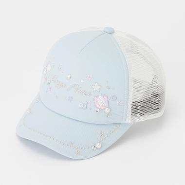 メゾピアノ 帽子&手袋セット② クマ耳フェイクファーキャップ(S(50-52cm） マルチ): キッズ