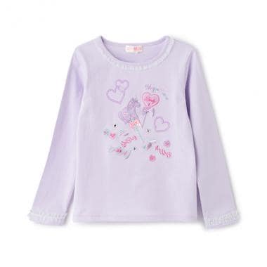 【人気商品再入荷】【直営店で取り扱い無し】ユニコーンキャンディ刺繍長袖Ｔシャツ