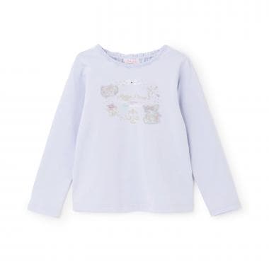 6041210：星座刺しゅう　長袖Tシャツ