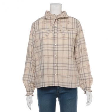 インナーつきボウタイブラウスセット