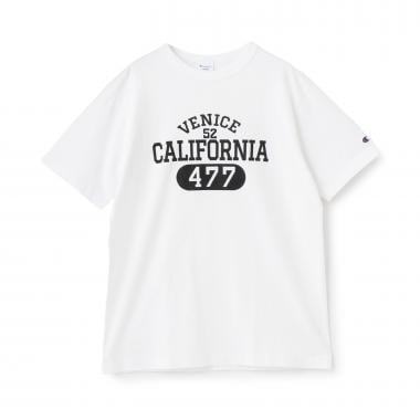 【Champion】DadカレッジロゴショートスリーブT