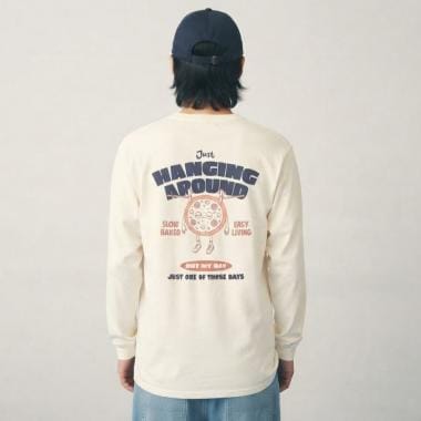 【親子リンク】【DAD】【365D.】OFUZAKEワイド長袖Tシャツ