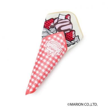 【マリオンクレープ/ニコラ掲載商品】マリオンクレープコラボミニタオル