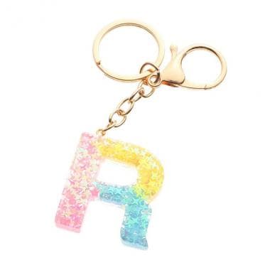 イニシャルキーホルダー