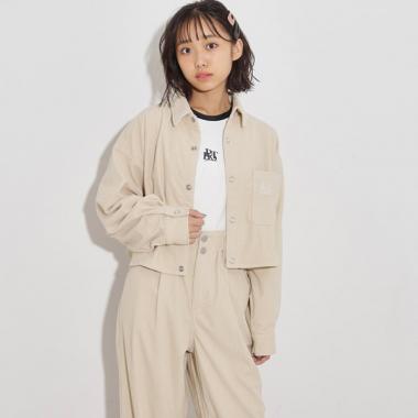 【SETUP可能 】ソフトコーデュロイシャツジャケット