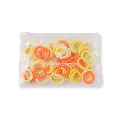 ポーチ付きヘアゴムセット