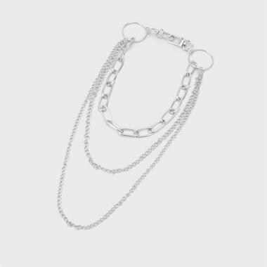 3連ウォレットチェーン