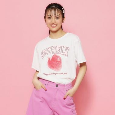 【接触冷感】フルーツTシャツ