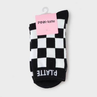 チェッカーショート丈ソックス