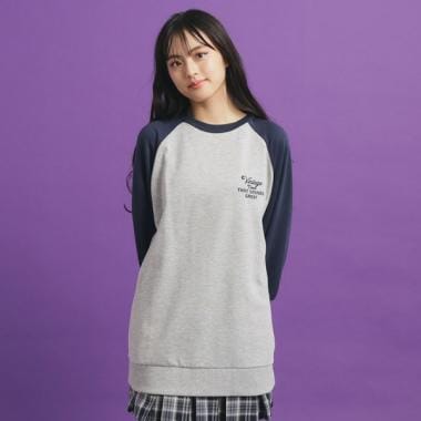 ラグランチュニック