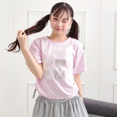 サイドアジャスターナンバリングTシャツ