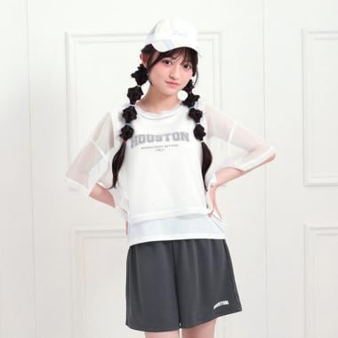 【セットアップアイテム】メッシュコーデ3点セット