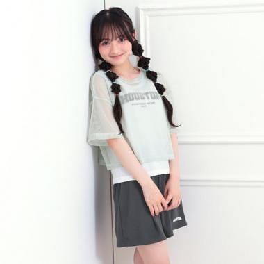 【セットアップアイテム】メッシュコーデ3点セット