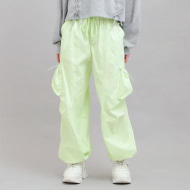 ギャザーポケットパンツ