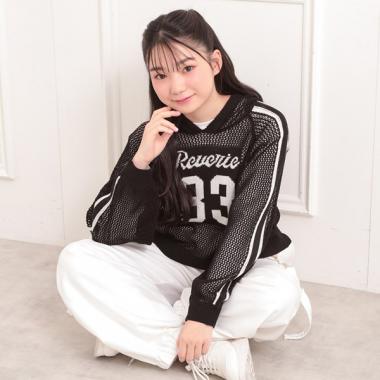 【セットアイテム】メッシュニットパーカー＋ロンT