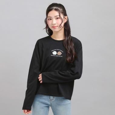 プチプラワンちゃんサガラロンT