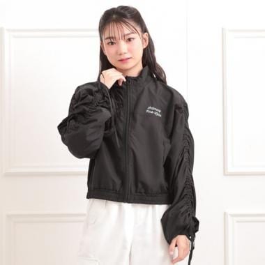 袖ドロストブルゾン