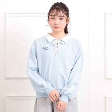 【セットアイテム】ミニ裏毛レースアップ＋キュロットパンツ