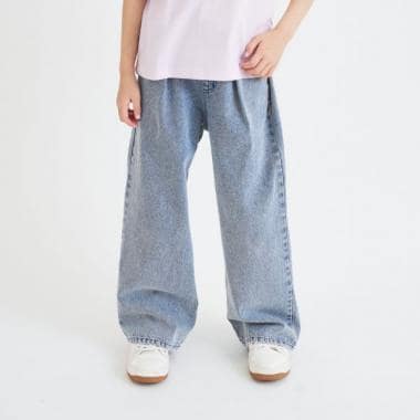 ダメージアソートタックデニムパンツ