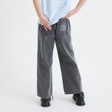 ダメージアソートタックデニムパンツ