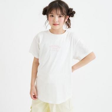 グラデくまちゃん半袖チュニックTシャツ