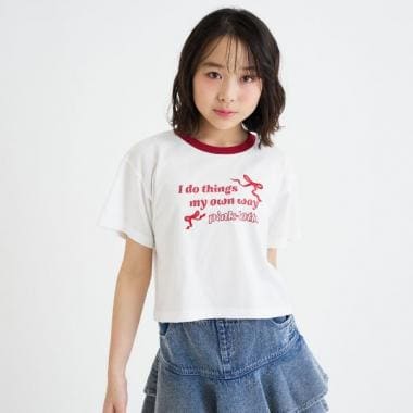 リボンリンガー半袖Tシャツ