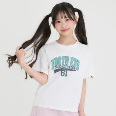 【別注】カレッジナンバー発砲プリントTシャツ