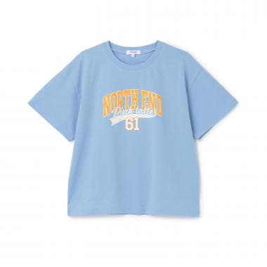 【別注】カレッジナンバー発砲プリントTシャツ