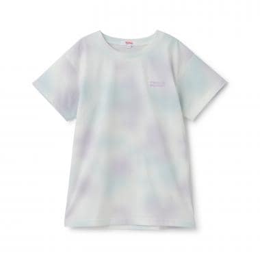 【接触冷感】タイダイ柄くまちゃんTシャツ
